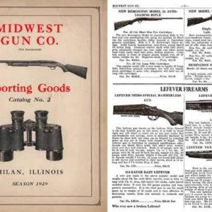 Midwest Gun Company 1929 Catalog (Milan, IL)