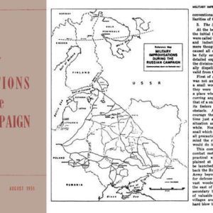 Military Improvisations During the Russian Campaign 1951