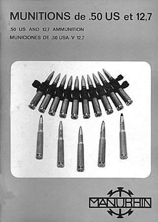 Manurhin Munitions 1972  In English, French & Spanish - GB-img-0