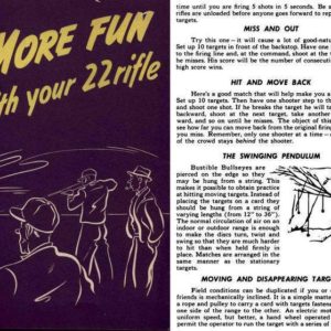 More Fun With Your 22 Rifle- Handbook of Gun Games