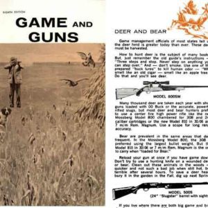 Mossberg 1974 Gun Catalog