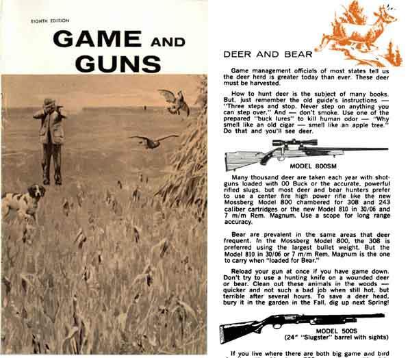 Mossberg 1974 Gun Catalog - GB-img-0