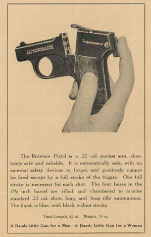 Mossberg 1925  Brownie Pistol Manual - GB-img-0