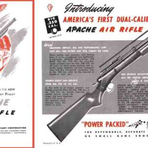 National Cart New 1947 Apache Air Rifle Catalog