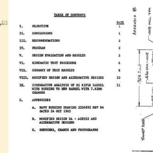Garand Rifle 1964 7.62 Conversion Report- U.S. Navy