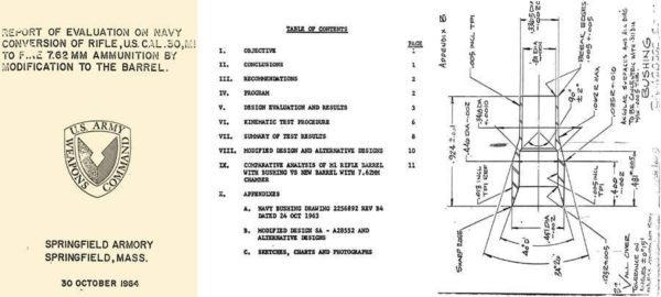 Garand Rifle 1964 7.62 Conversion Report- U.S. Navy