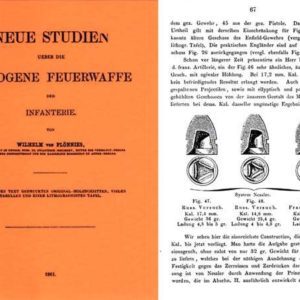 Neue Studien- Gezogene. Feuerwaffe- 1861, Darmstadt, Germany