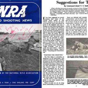 NRA Journal Jan 1949 (Bisley Camp, Woking, Surrey, UK)