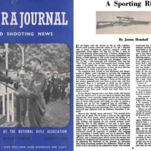 NRA Journal Winter 1952 (Bisley Camp, Woking, Surrey, UK)