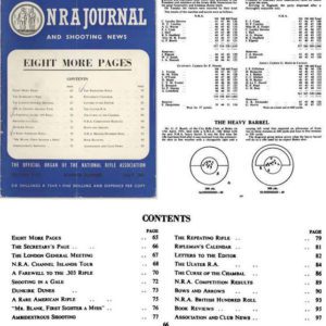 NRA Journal, July 1951 (Bisley Camp, Woking, Surrey, UK)
