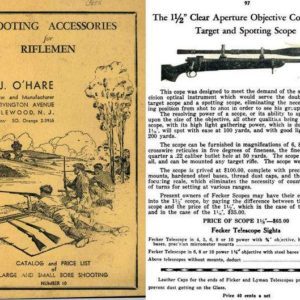 PJ O'Hare c1938 Shooting Accessories for Riflemen No. 10