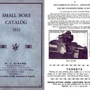 PJ O'Hare 1932 Small Bore Catalog