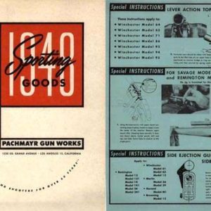 Pachmayr 1948 Gun Works Catalog