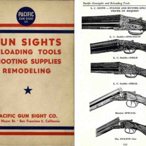 Pacific 1944 Gun Sights and Reloading Gun and Accessory Catalog