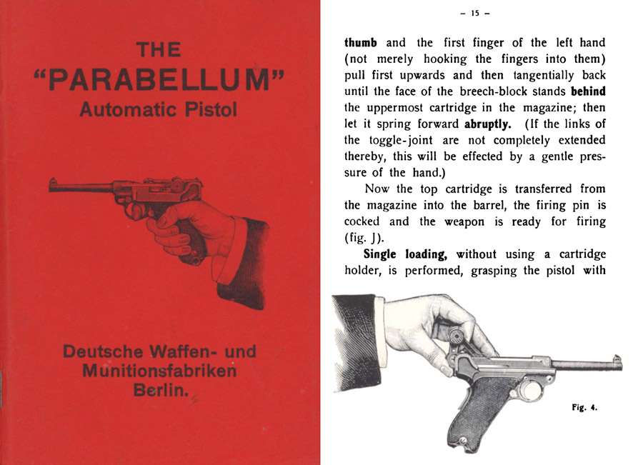 Luger- The Parabellum 9MM Automatic Pistol- 1964 DWM  - GB-img-0