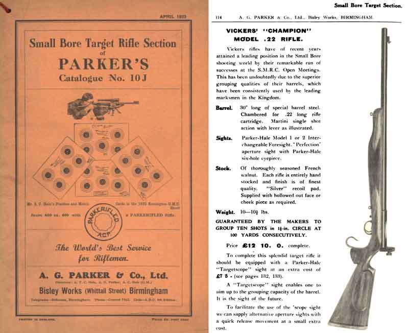 Parker 1933, AG & Co. Small Bore Catalog 10J - GB-img-0