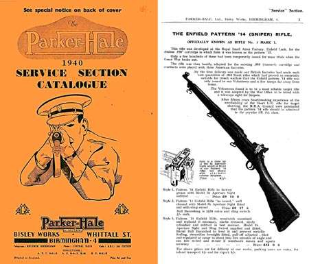 Parker Hale 1940 Service Section Catalogue - GB-img-0