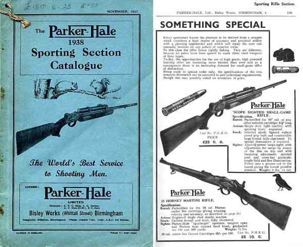 Parker Hale 1938 Sporting Section Catalog - GB-img-0