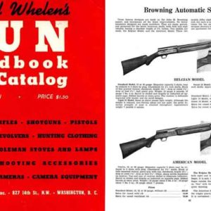 Parker-Whelen 1949 Gun and Accessory Catalog (Wash, DC)