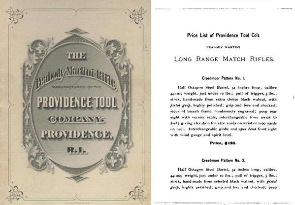 Peabody Martini Rifle 1877  Manual- Providence Tool Co. - GB-img-0