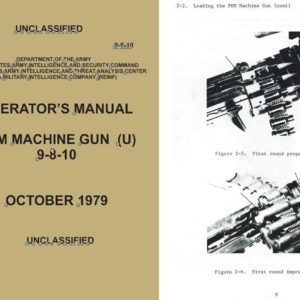 PKM 1979 Machine Gun Operators Manual