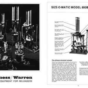 Ponsness-Warren Reloading 1981 Catalog