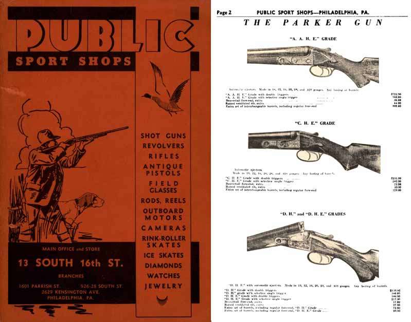 Public Sport Shop 1931  Gun Catalog, Philadelphia, PA - GB-img-0
