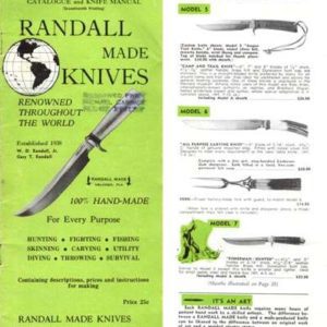 Randall Made Knives 1965 Catalog