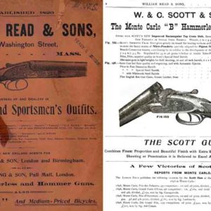 William Read and Sons 1902 Gun Catalog (Boston, MA)