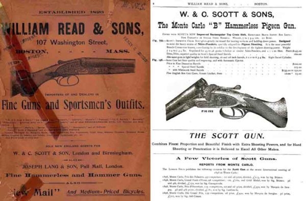 William Read and Sons 1902 Gun Catalog (Boston, MA)