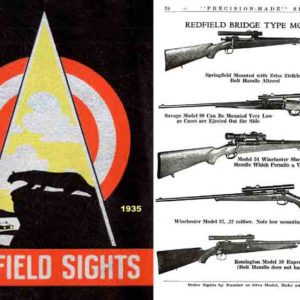 Redfield 1935 Sight Catalog No. 35 (Denver, CO)