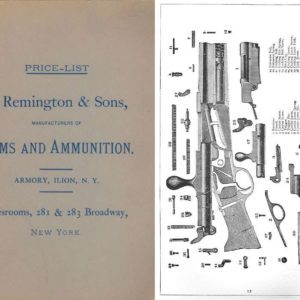 Remington 1890 (circa) Arms and Ammunition