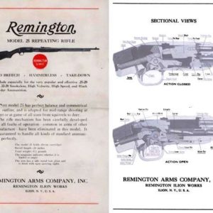 Remington Model 25 Manual