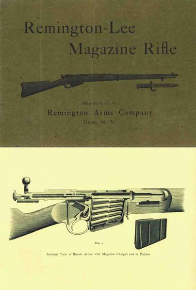 Remington Lee 1885  Magazine Rifle Manual - GB-img-0