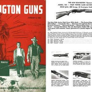 Remington 1952 Arms Co. Catalog