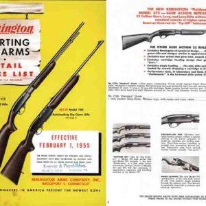 Remington 1955 Retail Price Catalog