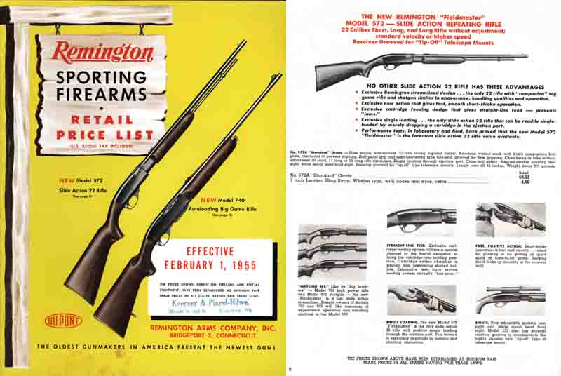 Remington 1955 Retail Price Catalog - GB-img-0