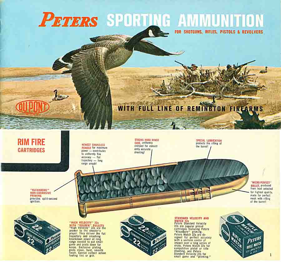 Remington 1964 Gun and Peters Ammunition Pocket Catalog - GB-img-0