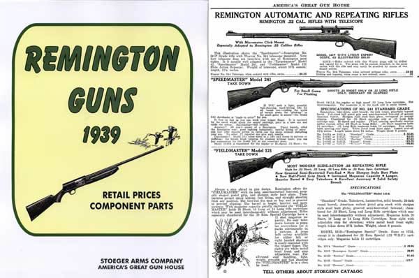 Remington 1939 Arms Stoeger Catalog - GB-img-0