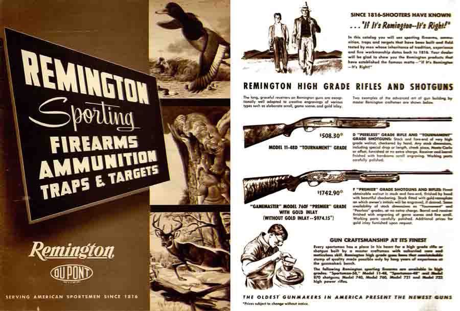 Remington 1956 Gun Catalog - GB-img-0