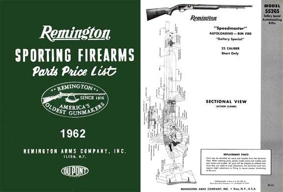 Remington 1962 Component Parts Catalog - GB-img-0