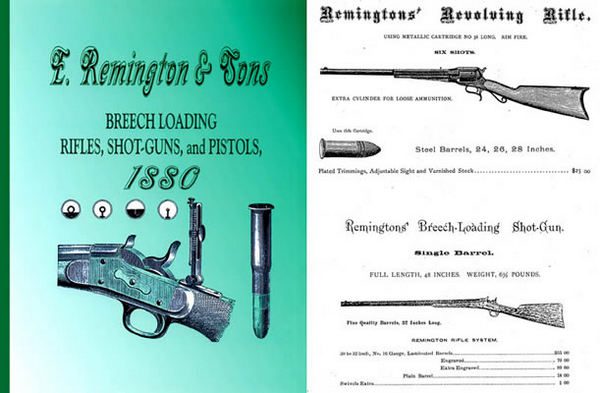 Remington 1880 () & Sons Rifles, Guns & Revolvers Catalog (short) - GB-img-0