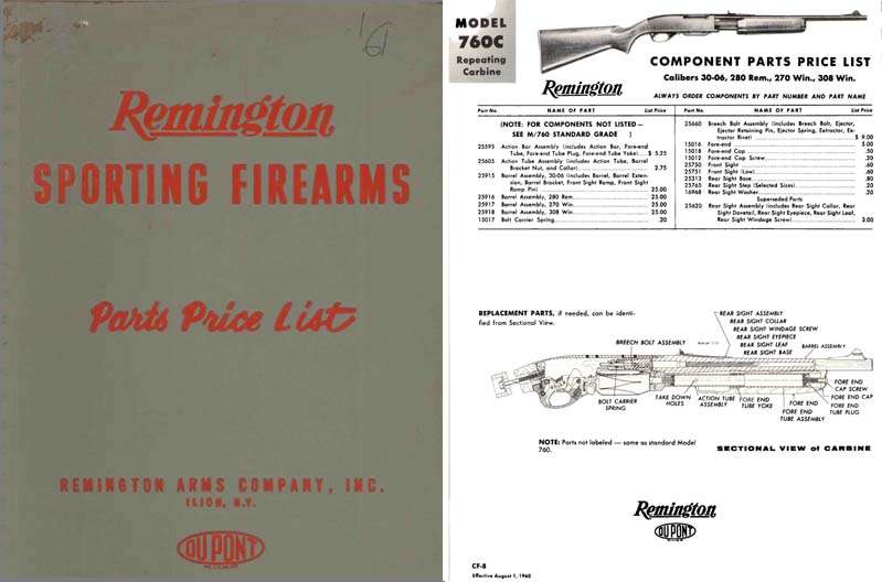 Remington 1961 Parts Catalog - GB-img-0
