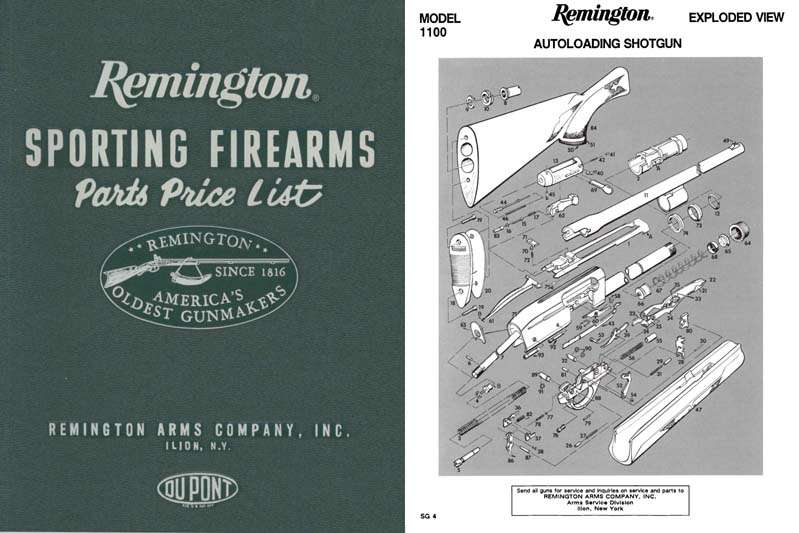 Remington 1993 Parts Catalog - GB-img-0