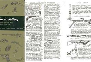 Martin B. Retting 1953 Collector Gun Catalog with Prices (Culver City, CA)