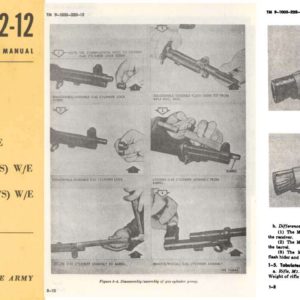 M1 W/E, M1C, M1D Rifle (Snipers) Operator Maint Manual- DO Army