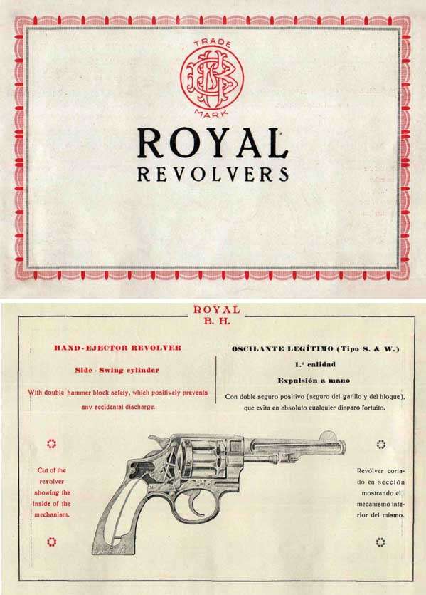 Beistegui Hermanos 1925  Royal Revolvers, Eibar, Spain - GB-img-0
