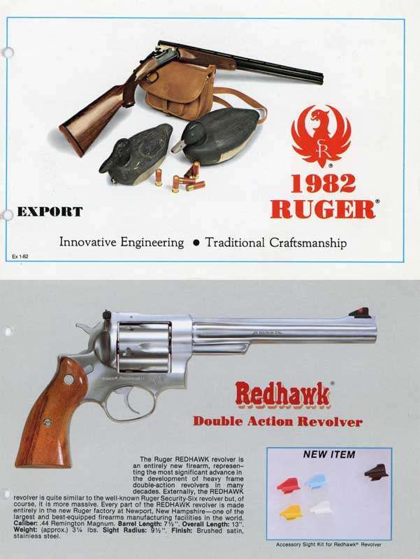 Ruger 1982 Gun Catalog (Export) - GB-img-0