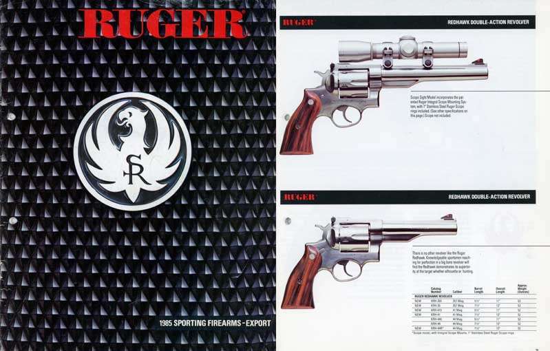 Ruger 1985 Gun Catalog - GB-img-0