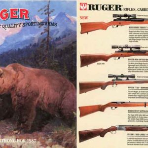 Ruger 1987 Gun Catalog